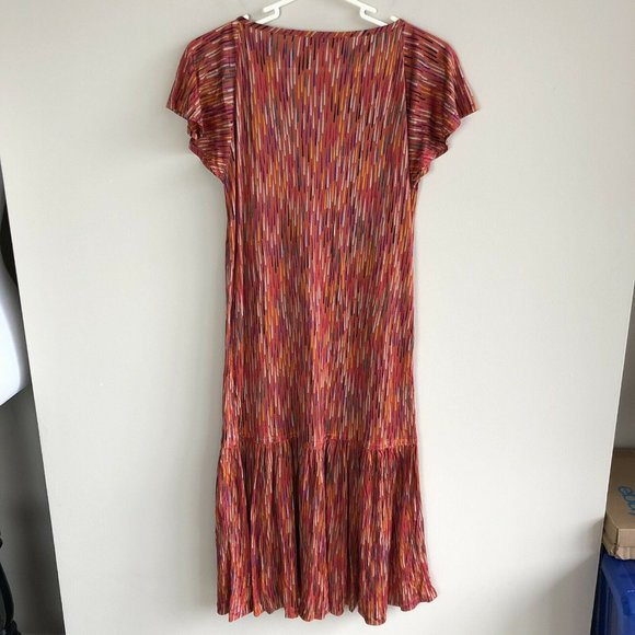 Missoni Vintage short sleeve long silk dress - Picture 6 of 7
